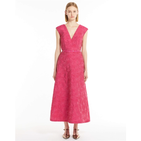 Max Mara Studio Valdese Kjole, Fuchsia 